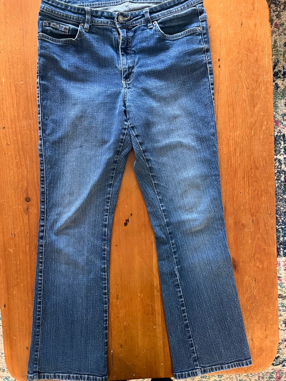 Lee Straight Leg Classic Women's Blue Denim Jeans